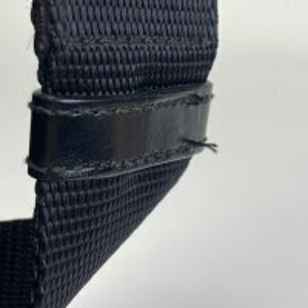 Prada logo plate Crossbody Bag black - Picture 5 of 6